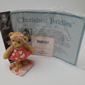 Adorable Ilene Teddies Figurine - Paste, Cut and Sew